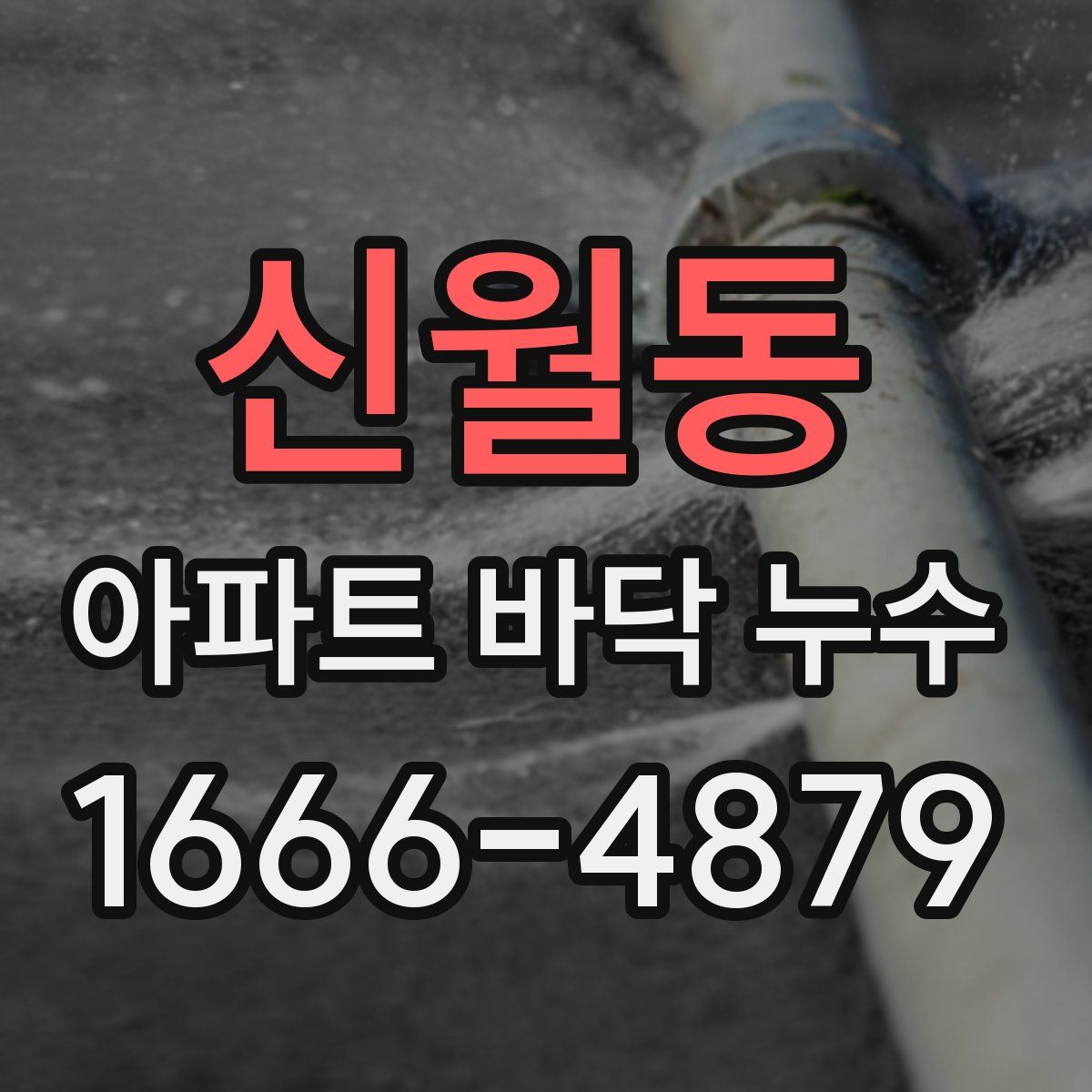 신월동 아파트 바닥 누수