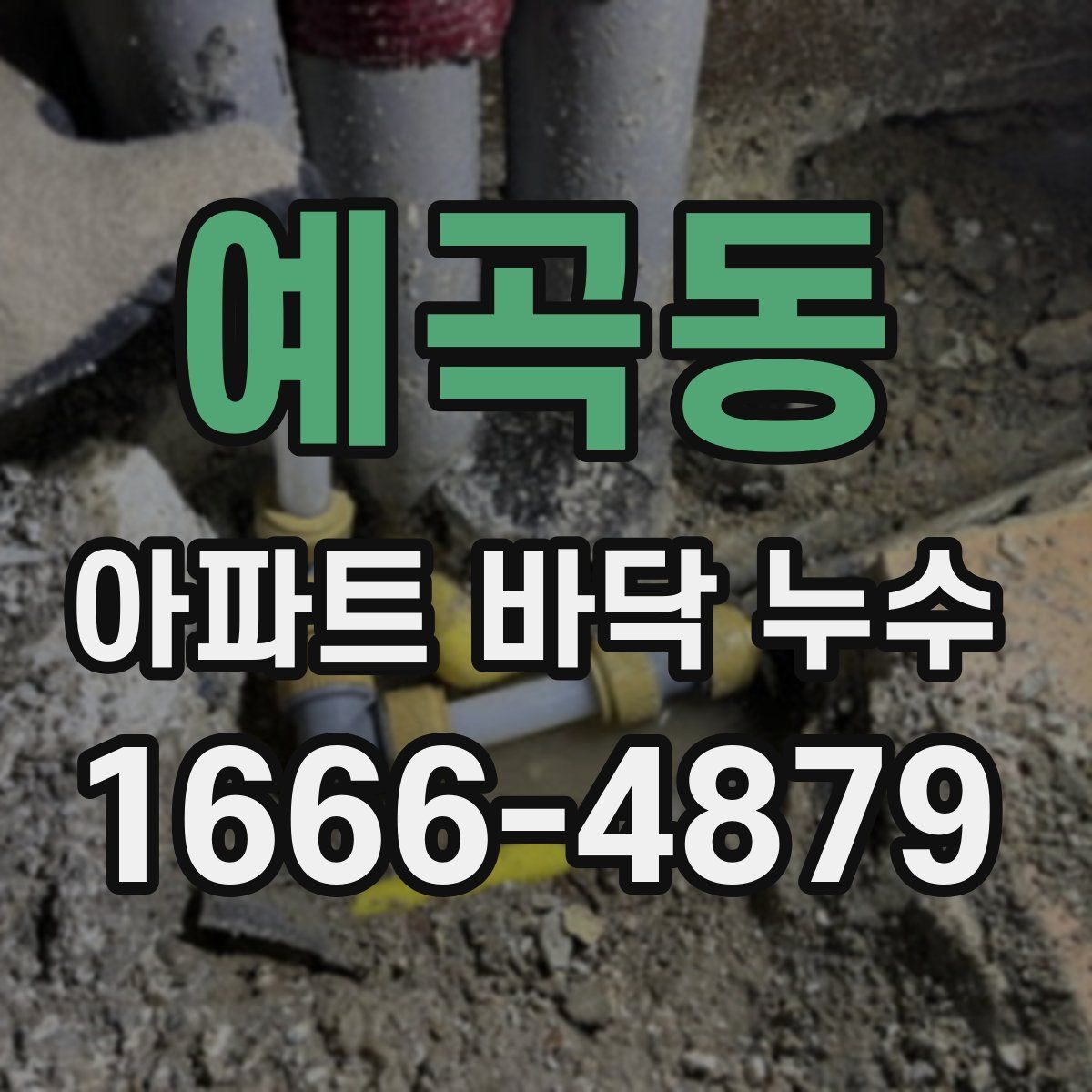 예곡동 아파트 바닥 누수