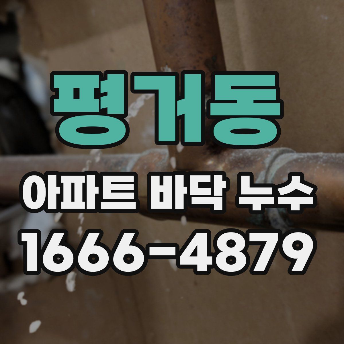 평거동 아파트 바닥 누수