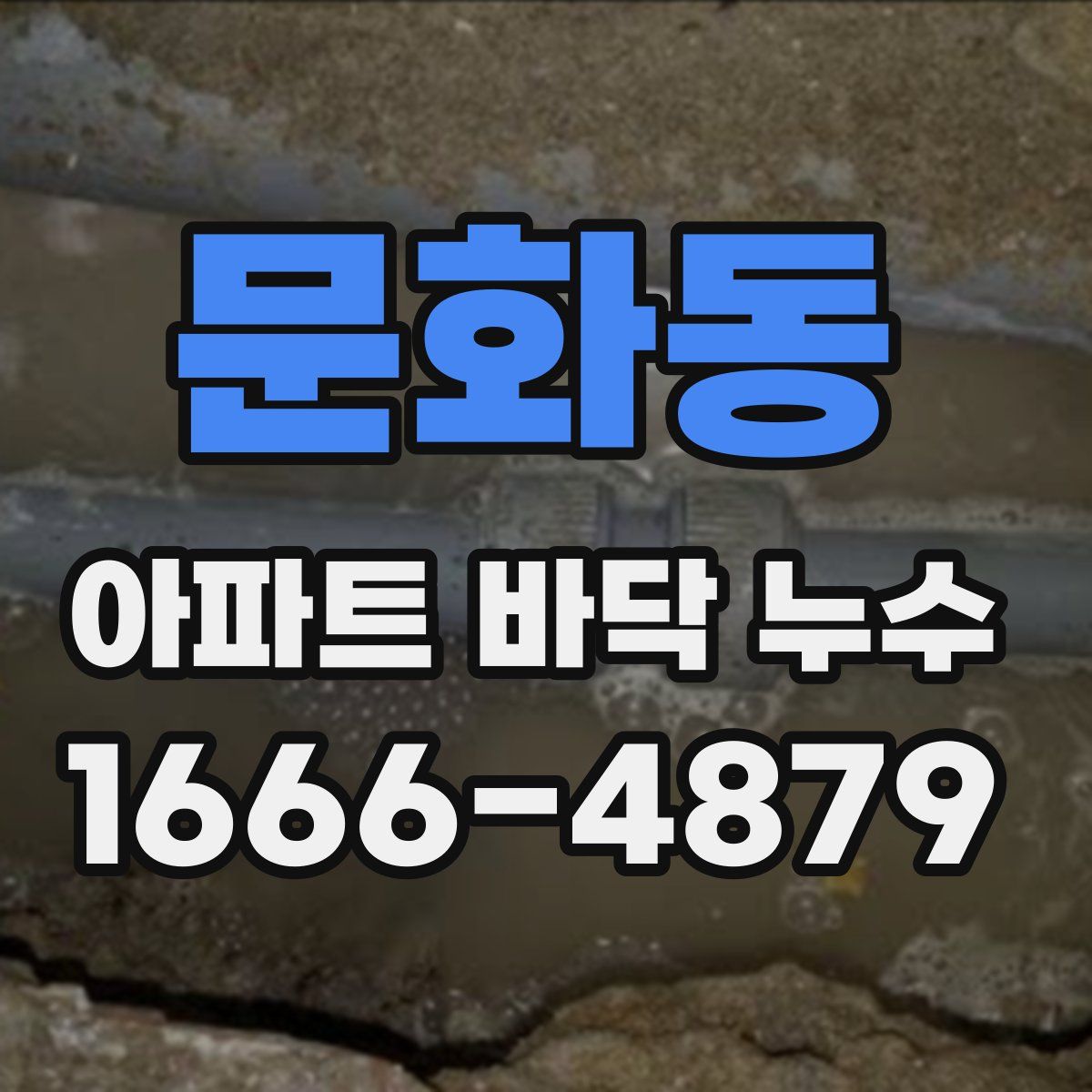 문화동 아파트 바닥 누수