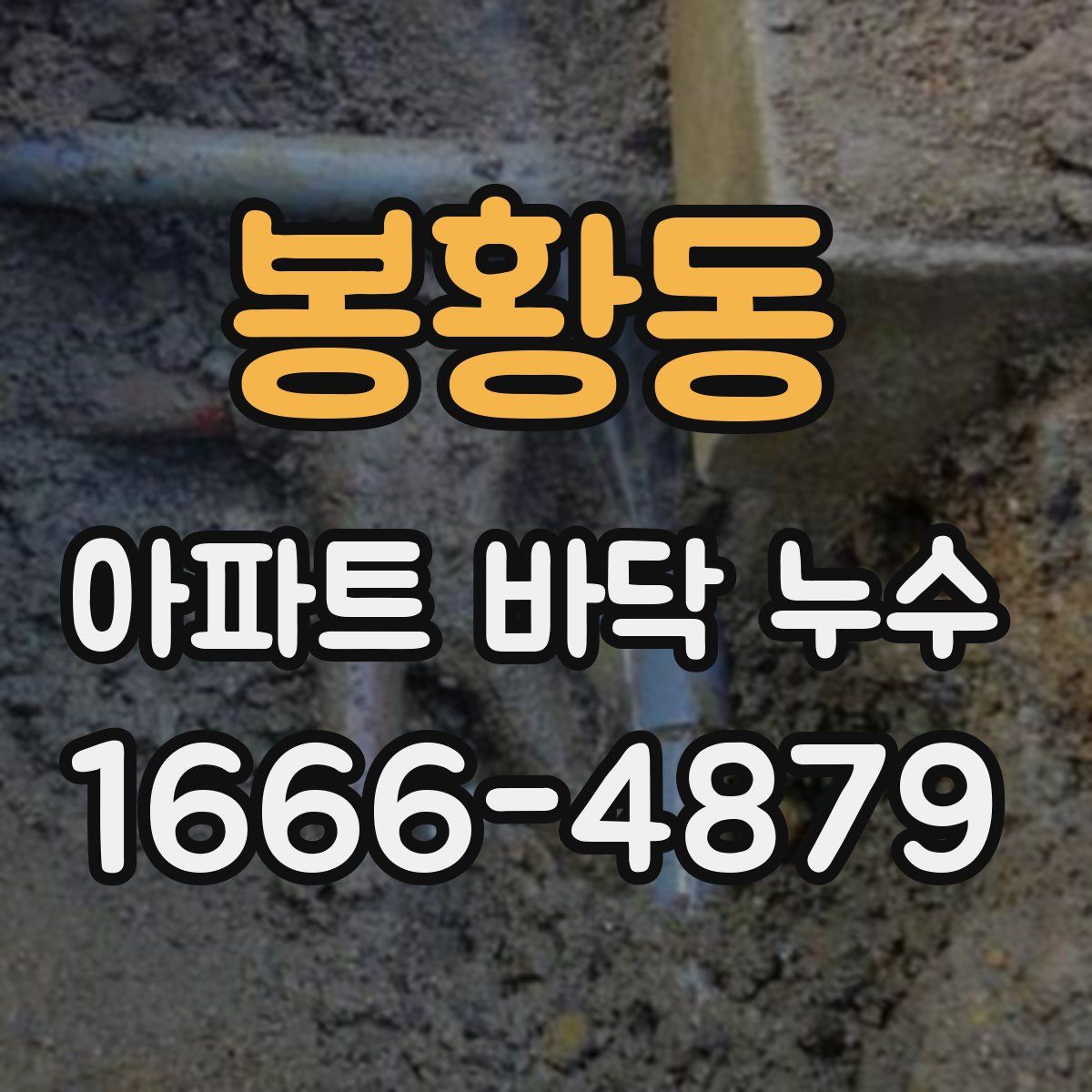 봉황동 아파트 바닥 누수