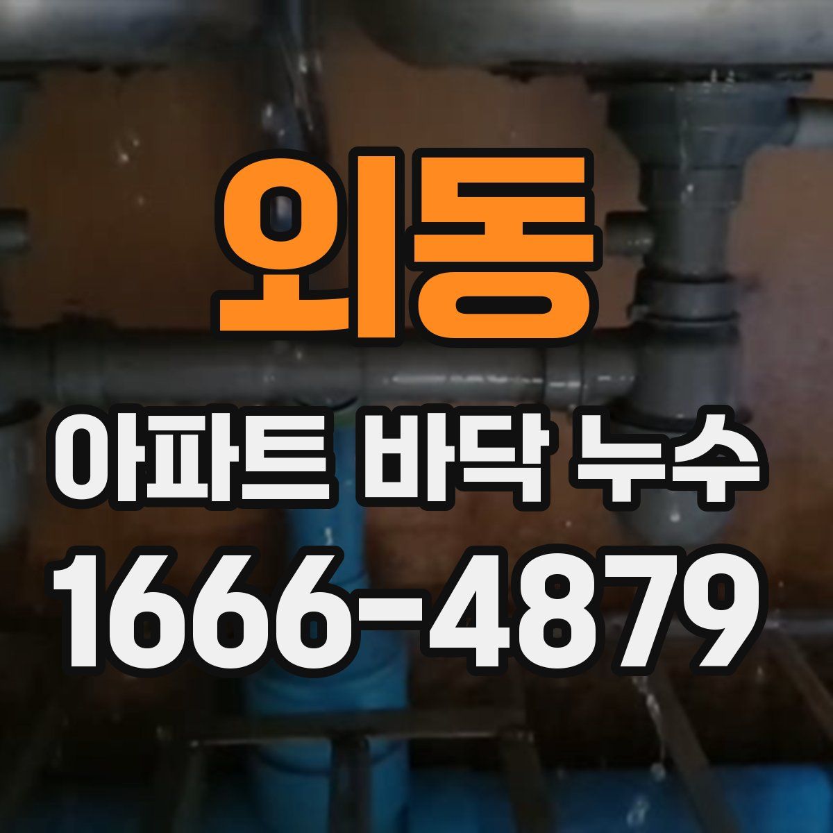 외동 아파트 바닥 누수