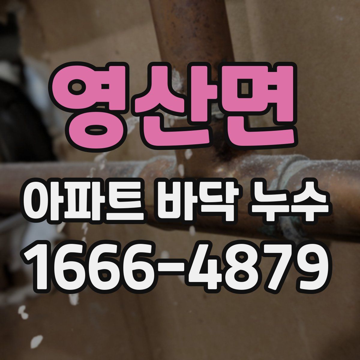 영산면 아파트 바닥 누수