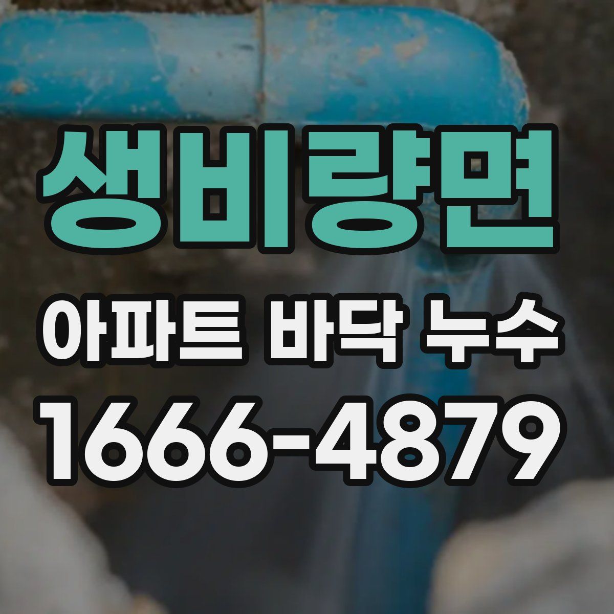 생비량면 아파트 바닥 누수