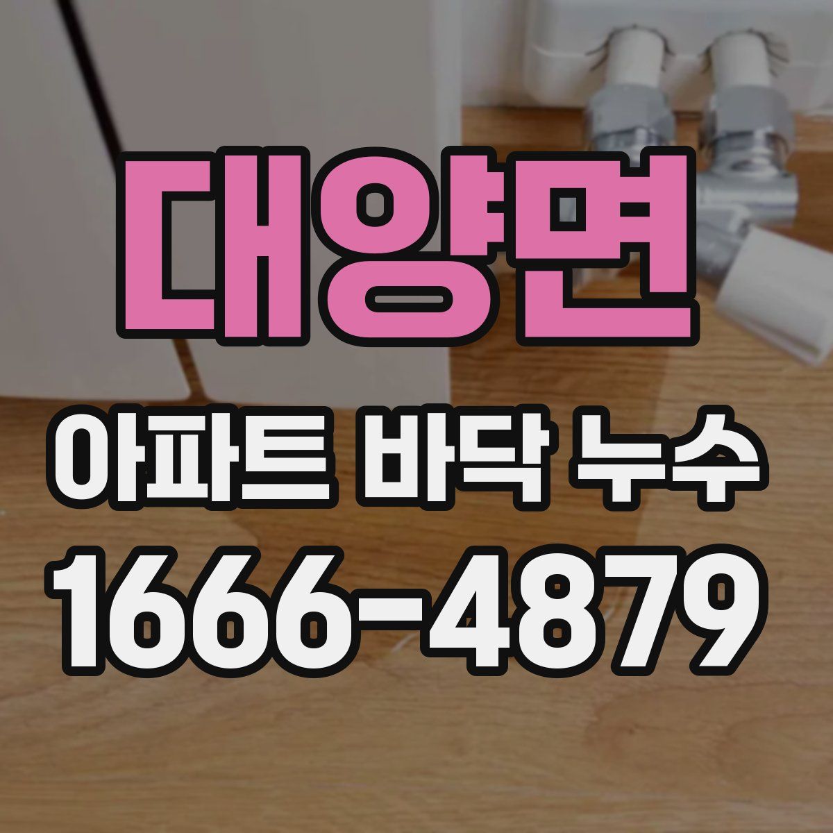 대양면 아파트 바닥 누수
