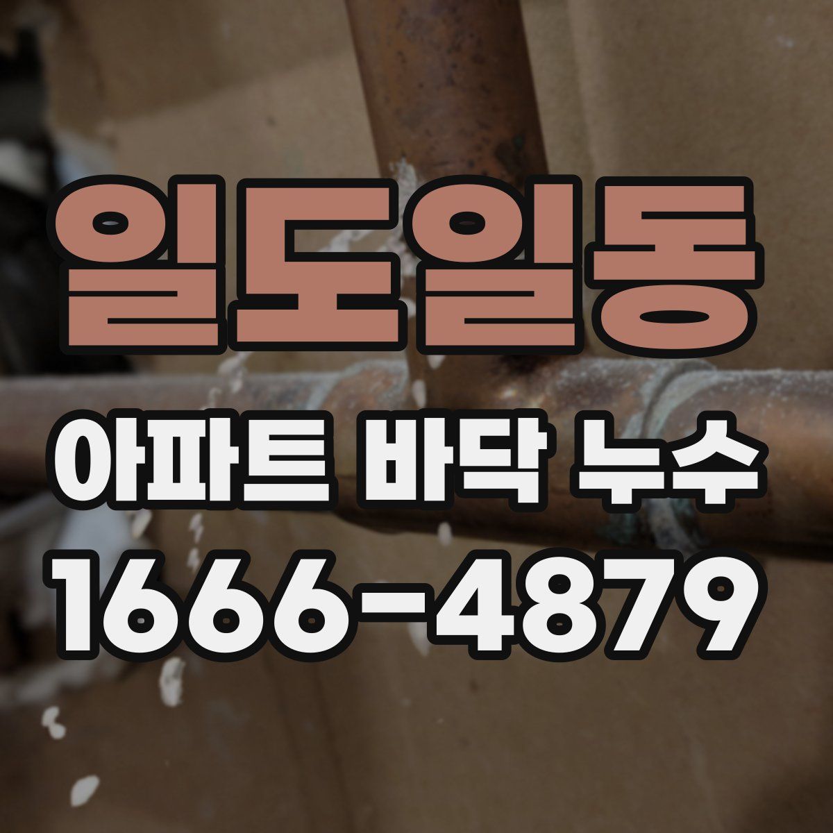 일도일동 아파트 바닥 누수
