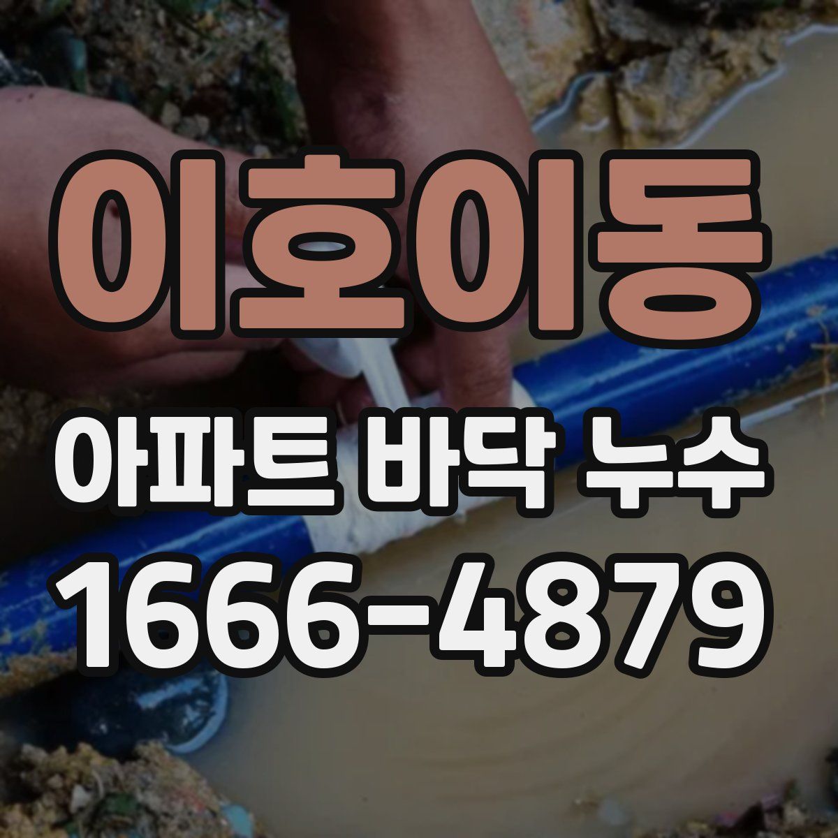 이호이동 아파트 바닥 누수