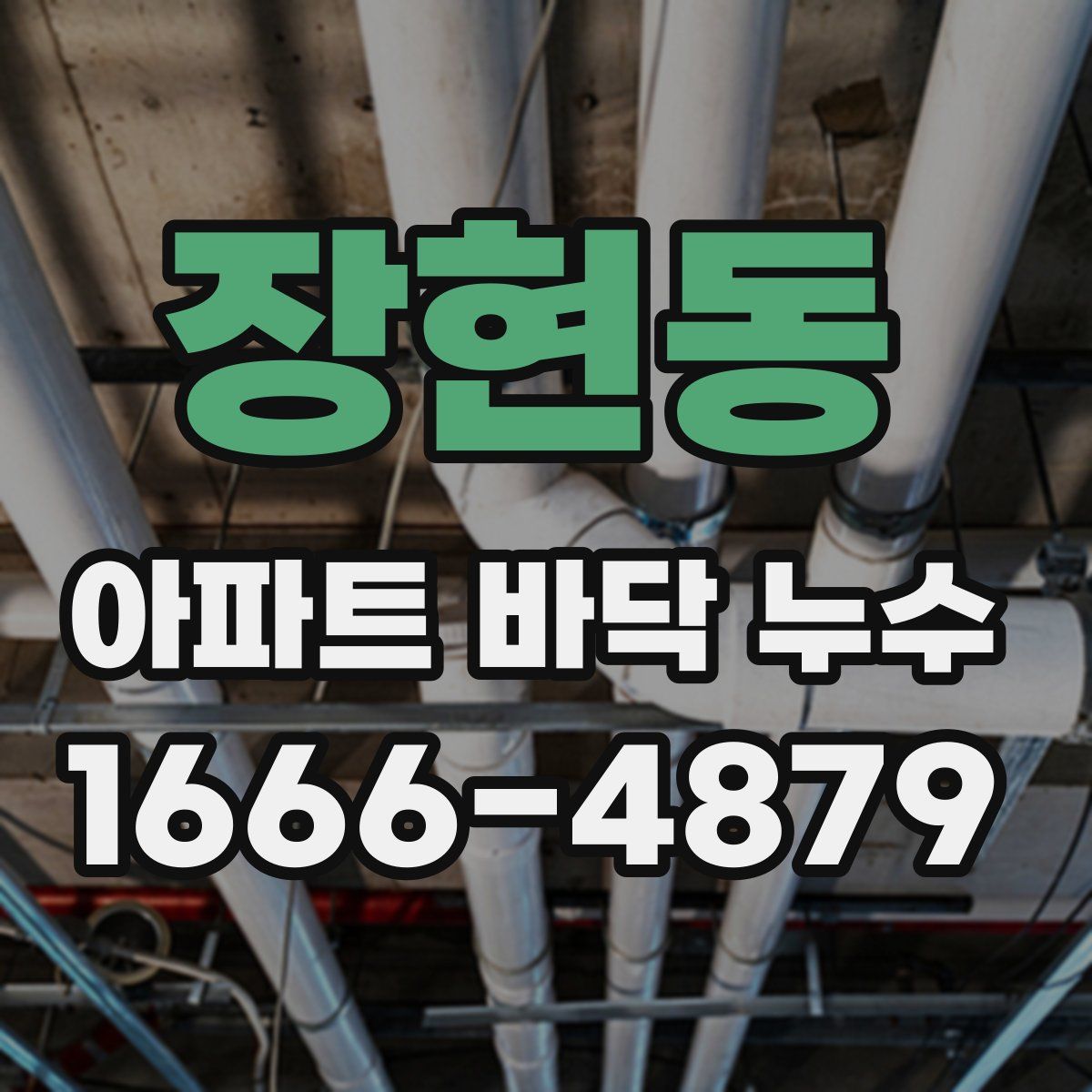 장현동 아파트 바닥 누수