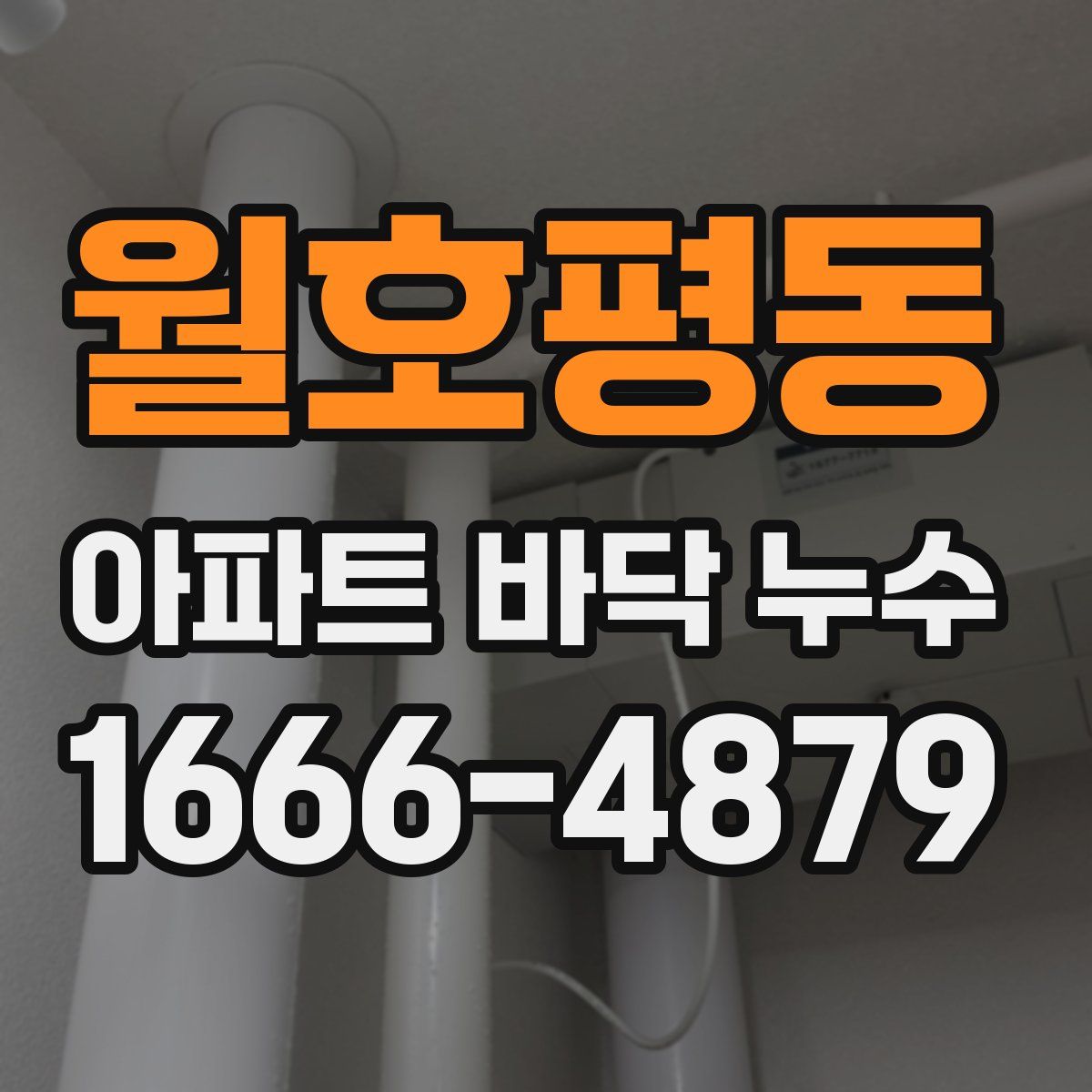 월호평동 아파트 바닥 누수