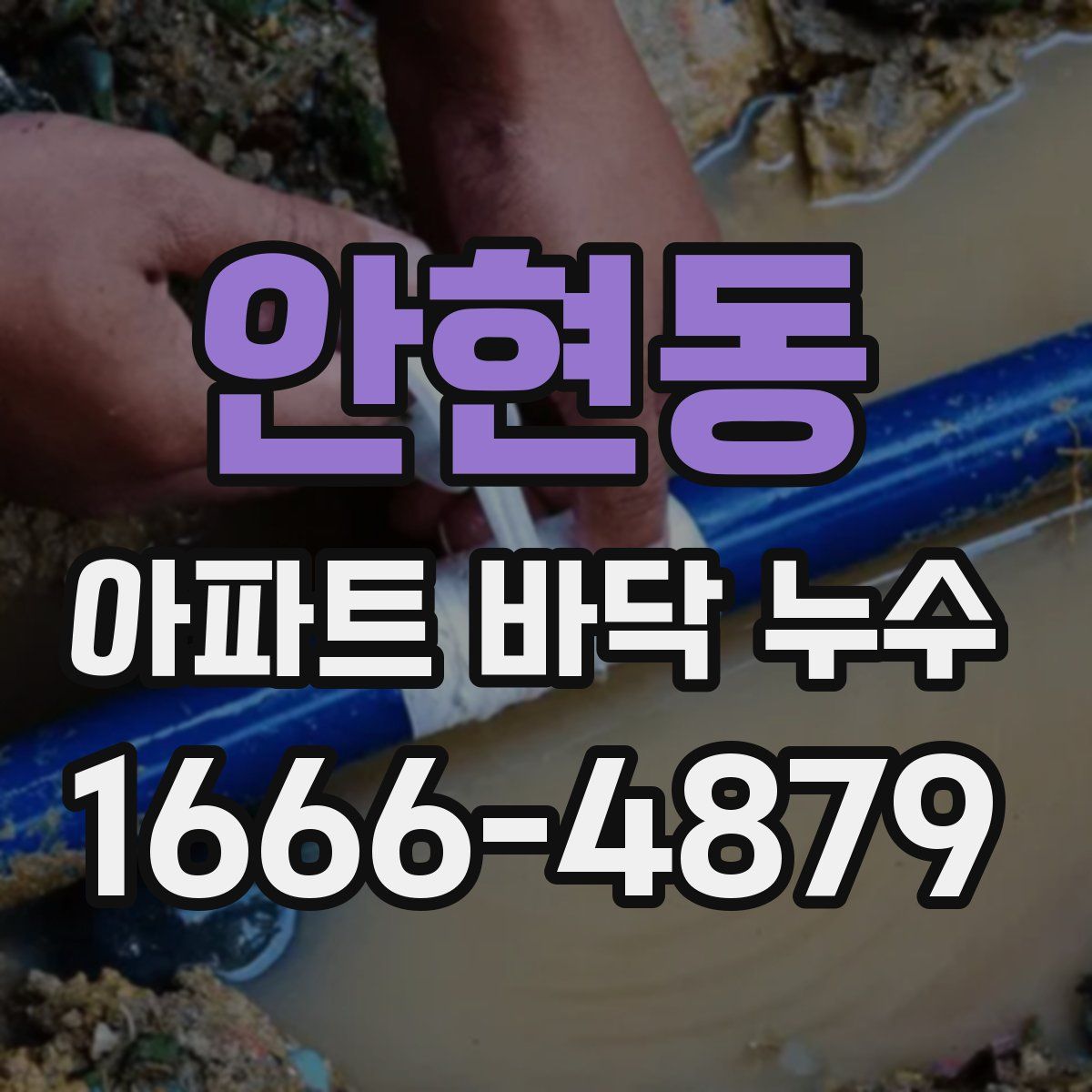 안현동 아파트 바닥 누수