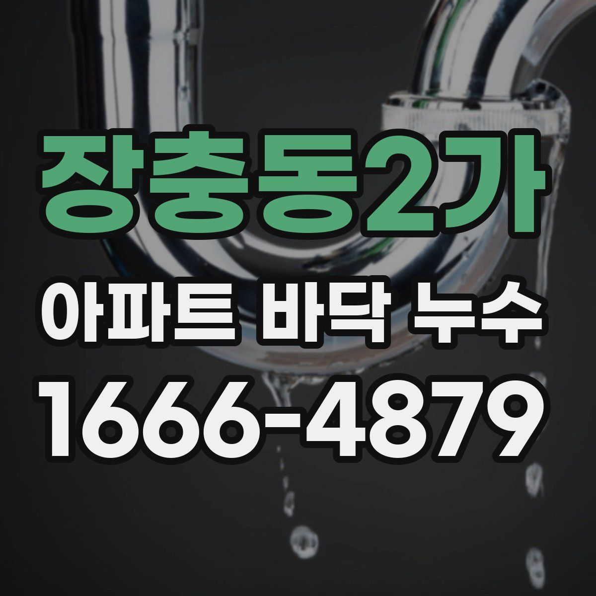 장충동2가 아파트 바닥 누수