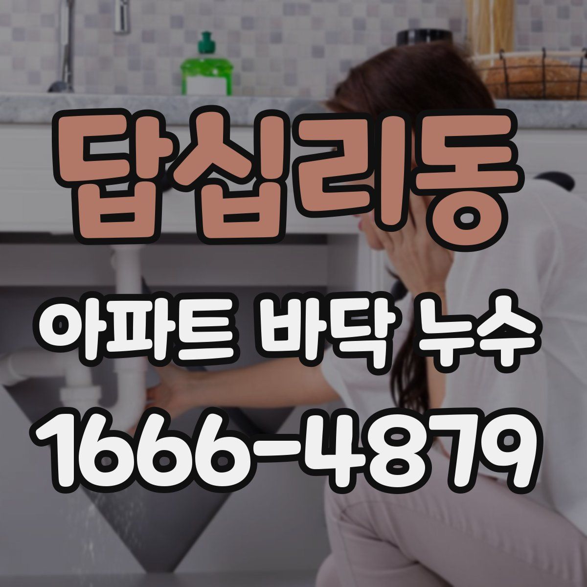 답십리동 아파트 바닥 누수