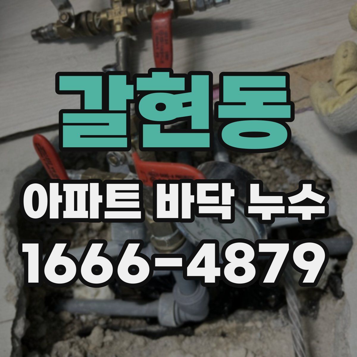 갈현동 아파트 바닥 누수
