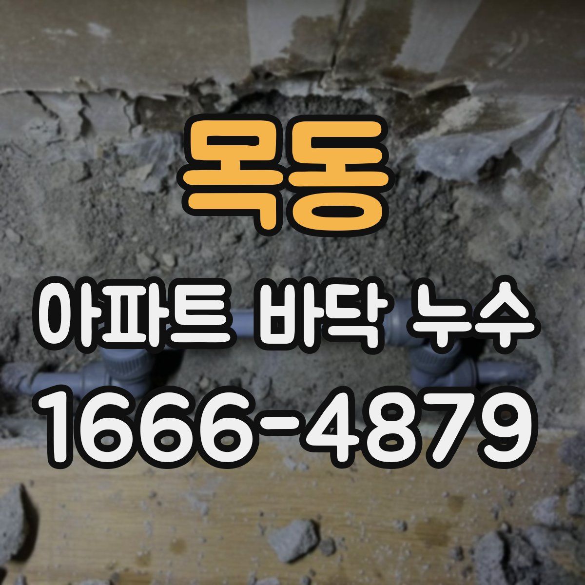 목동 아파트 바닥 누수