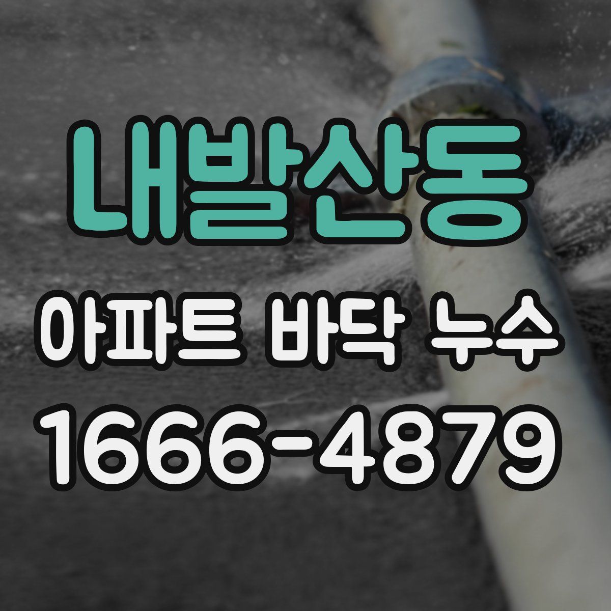 내발산동 아파트 바닥 누수