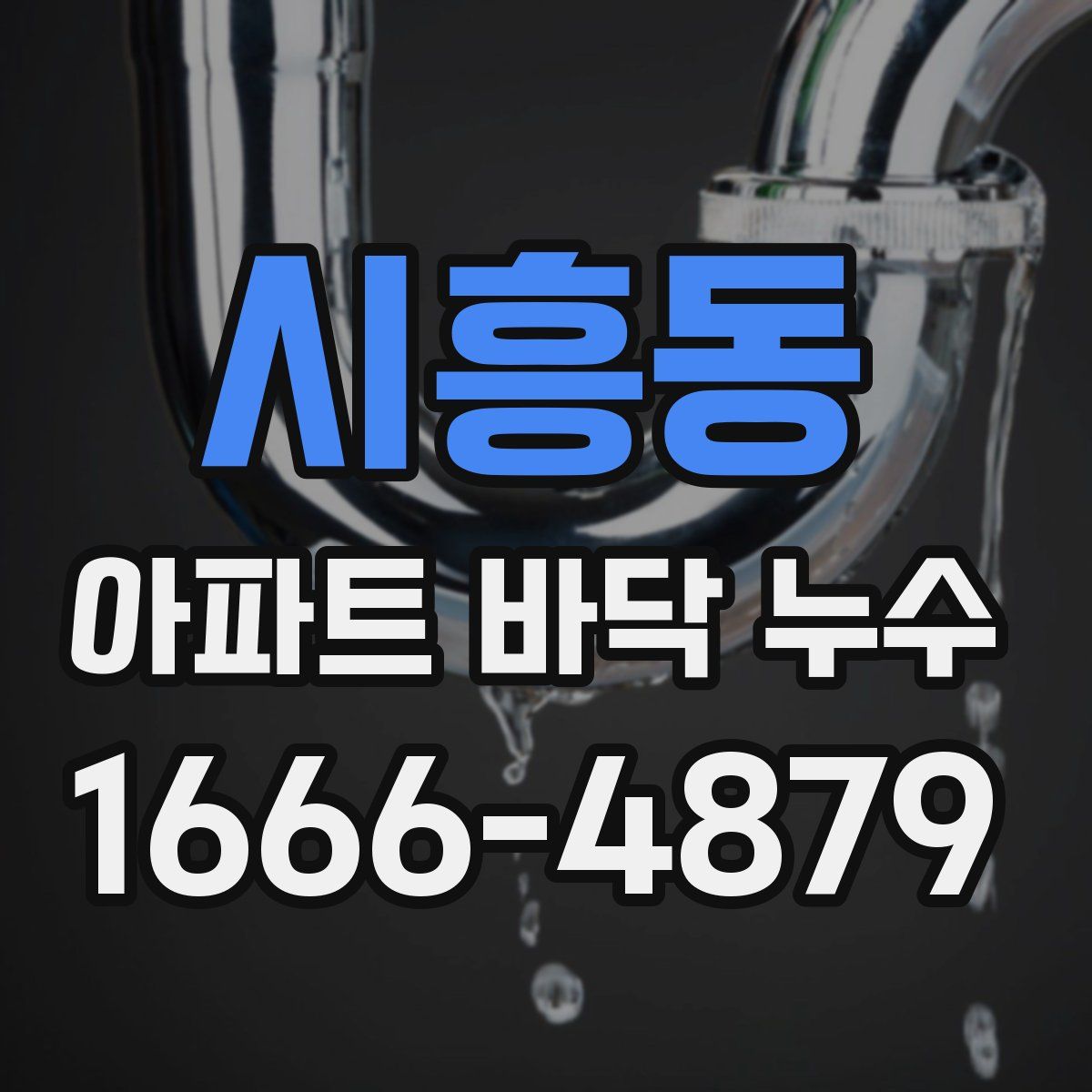 시흥동 아파트 바닥 누수