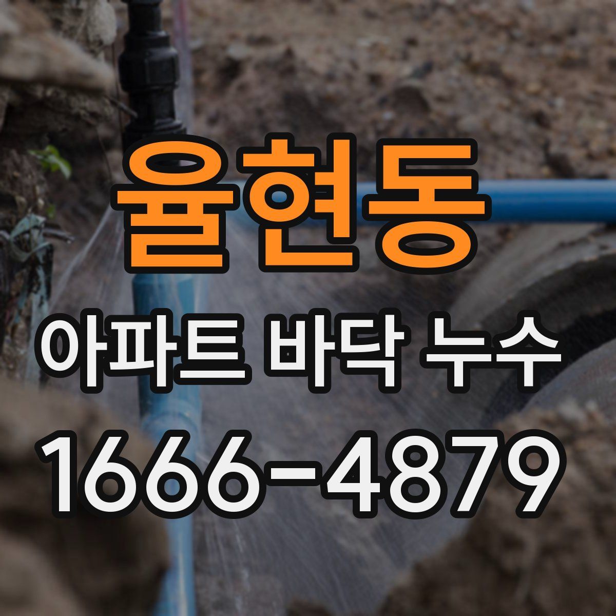 율현동 아파트 바닥 누수