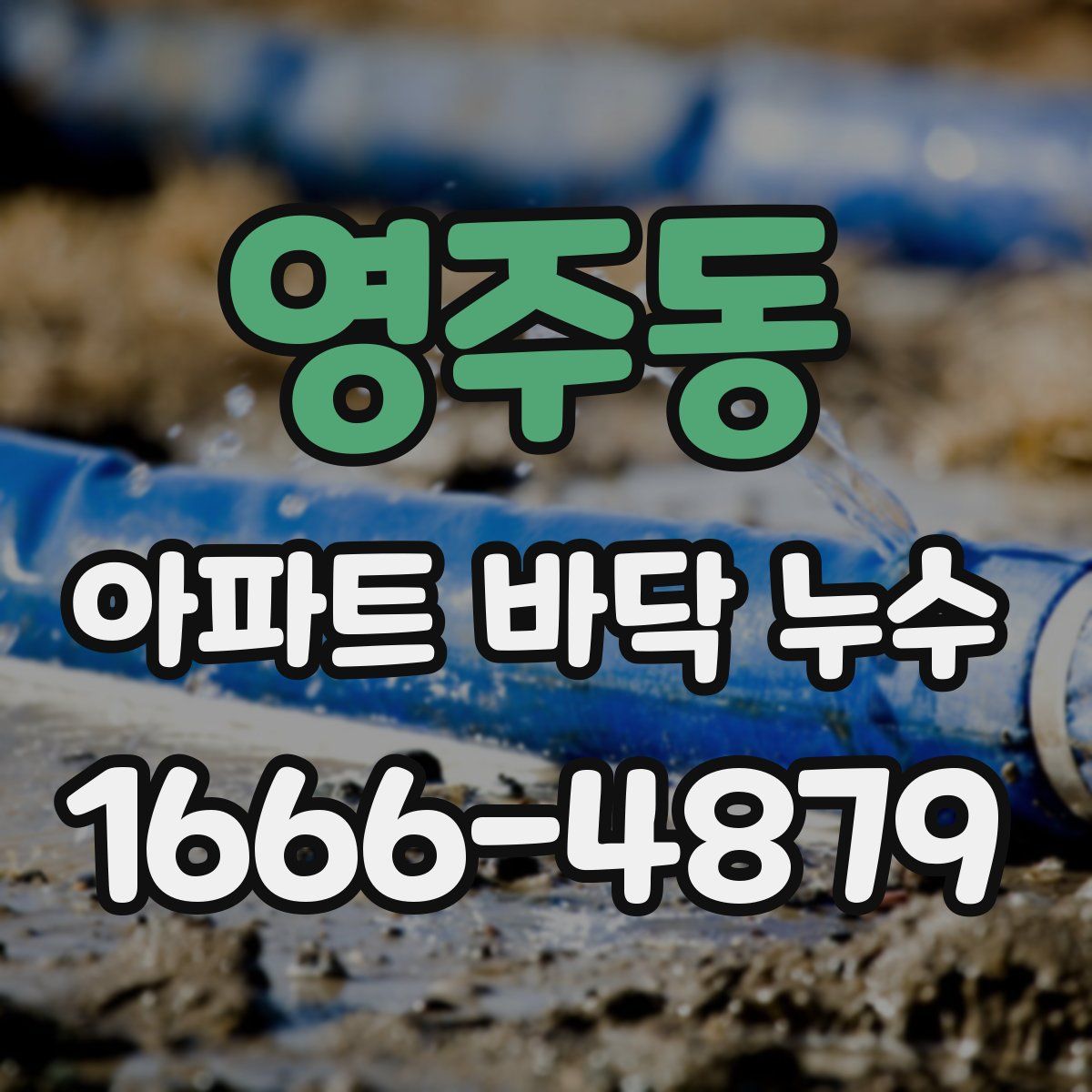 영주동 아파트 바닥 누수
