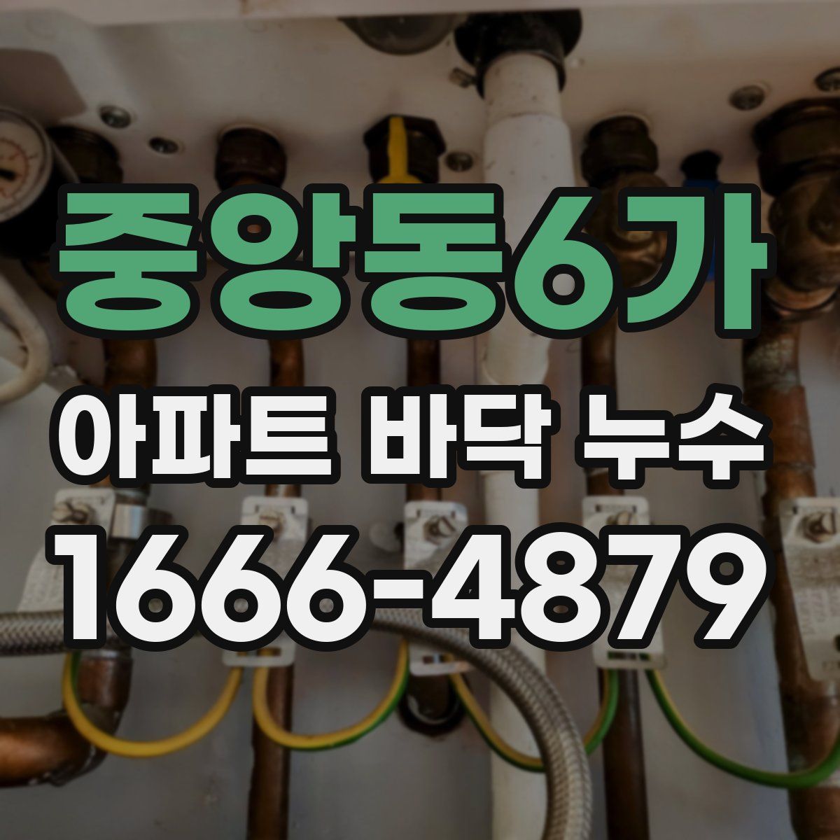 중앙동6가 아파트 바닥 누수