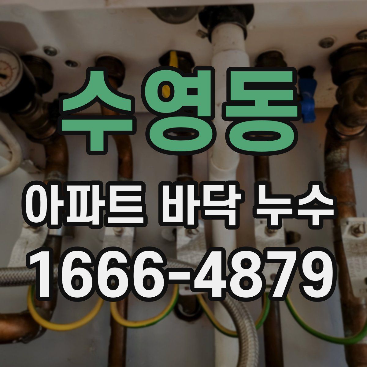 수영동 아파트 바닥 누수
