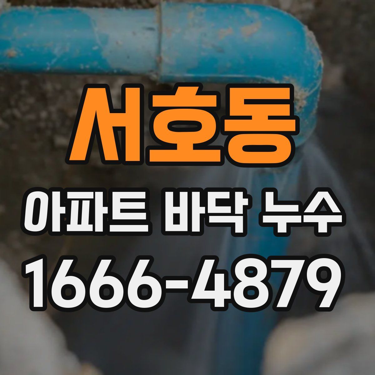 서호동 아파트 바닥 누수
