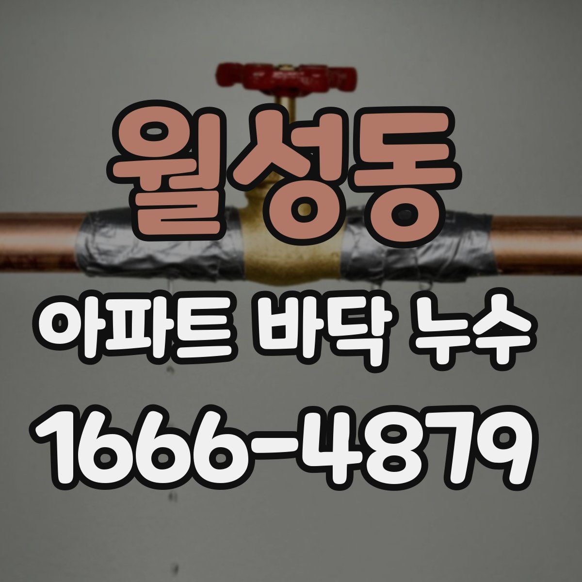 월성동 아파트 바닥 누수