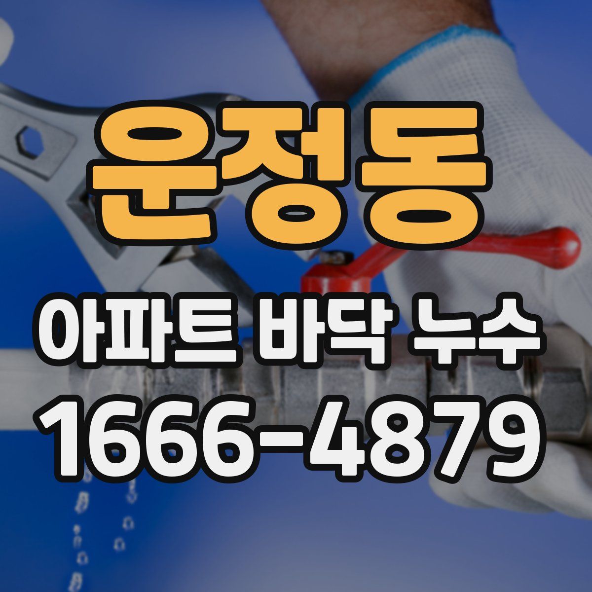 운정동 아파트 바닥 누수