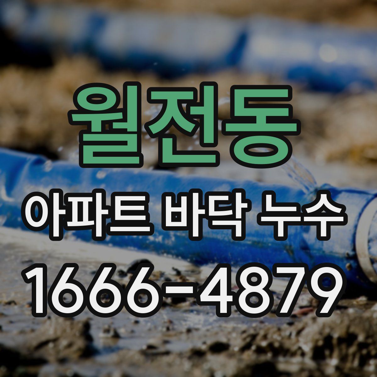 월전동 아파트 바닥 누수