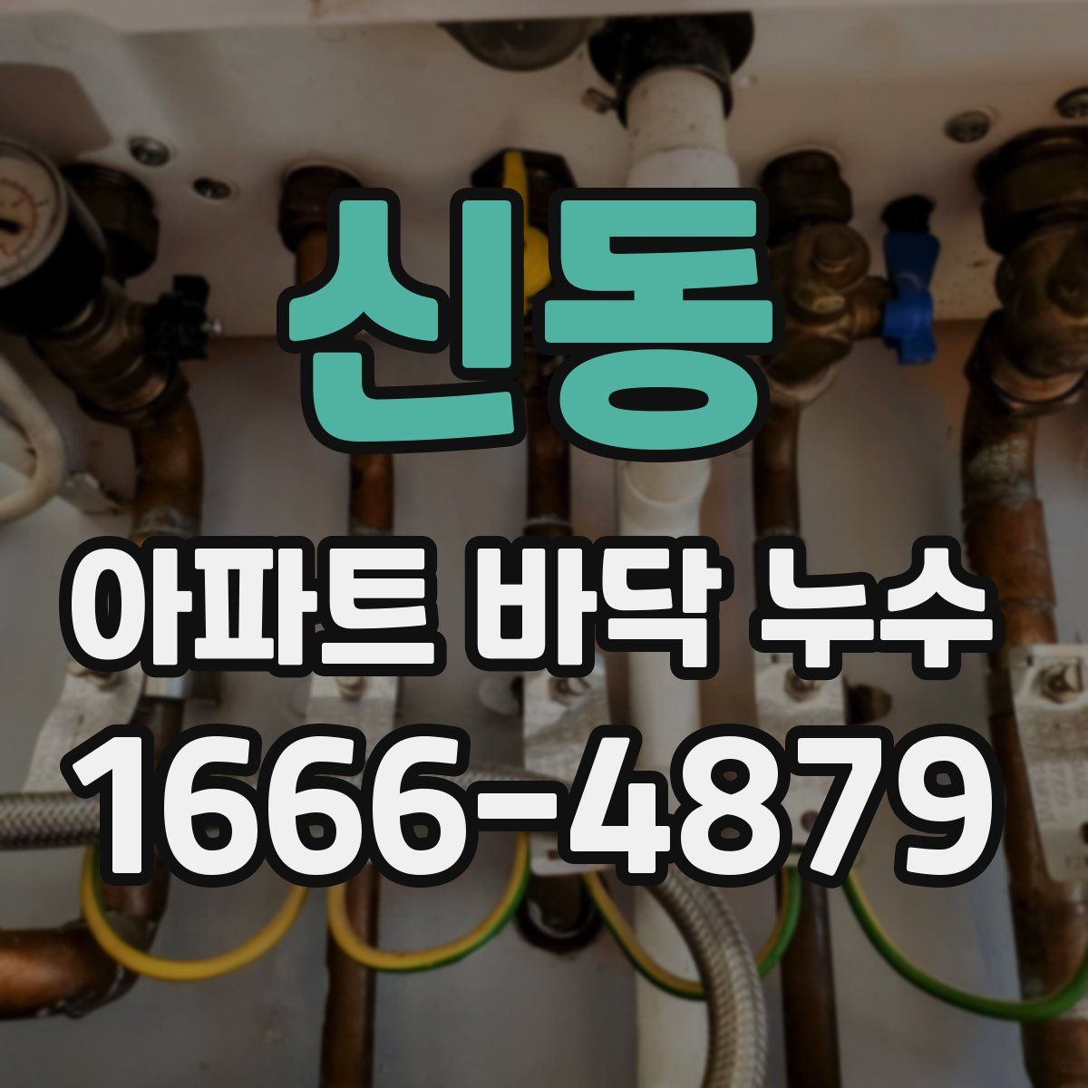 신동 아파트 바닥 누수