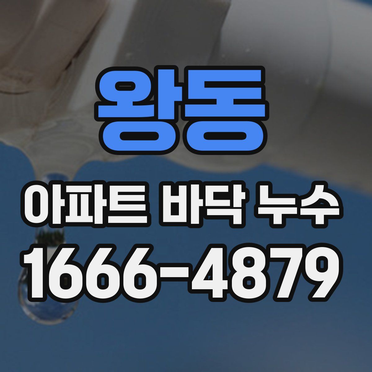 왕동 아파트 바닥 누수
