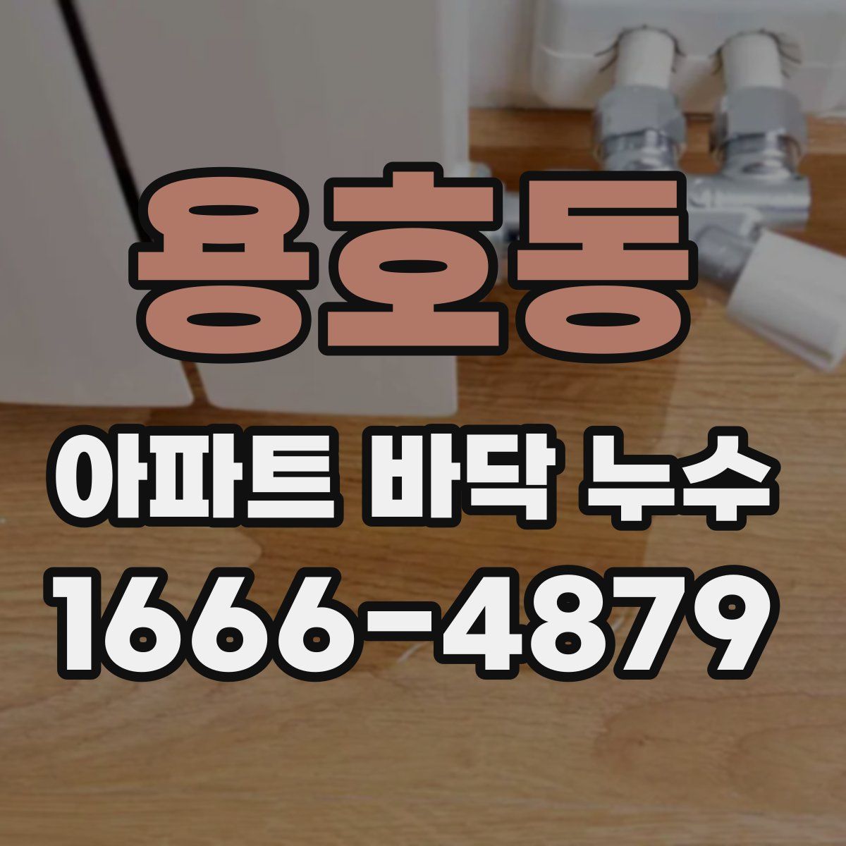 용호동 아파트 바닥 누수