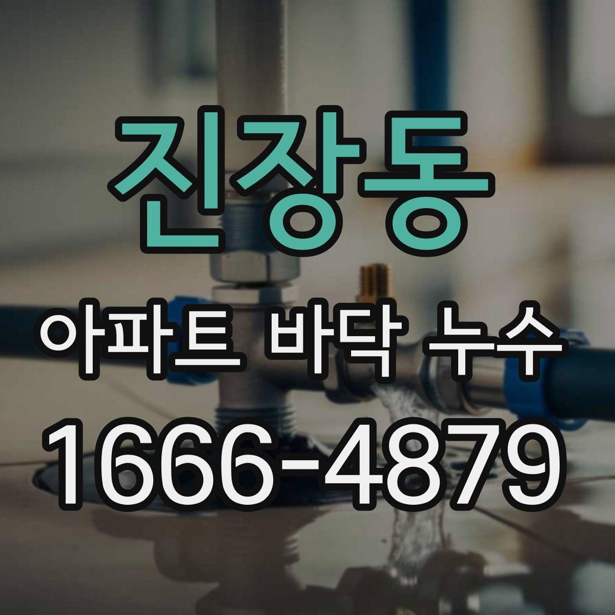진장동 아파트 바닥 누수