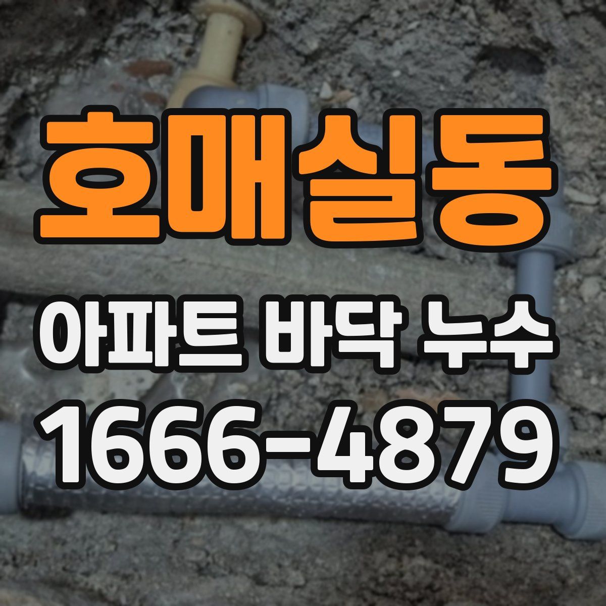 호매실동 아파트 바닥 누수