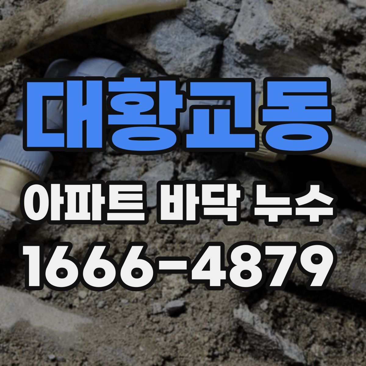 대황교동 아파트 바닥 누수