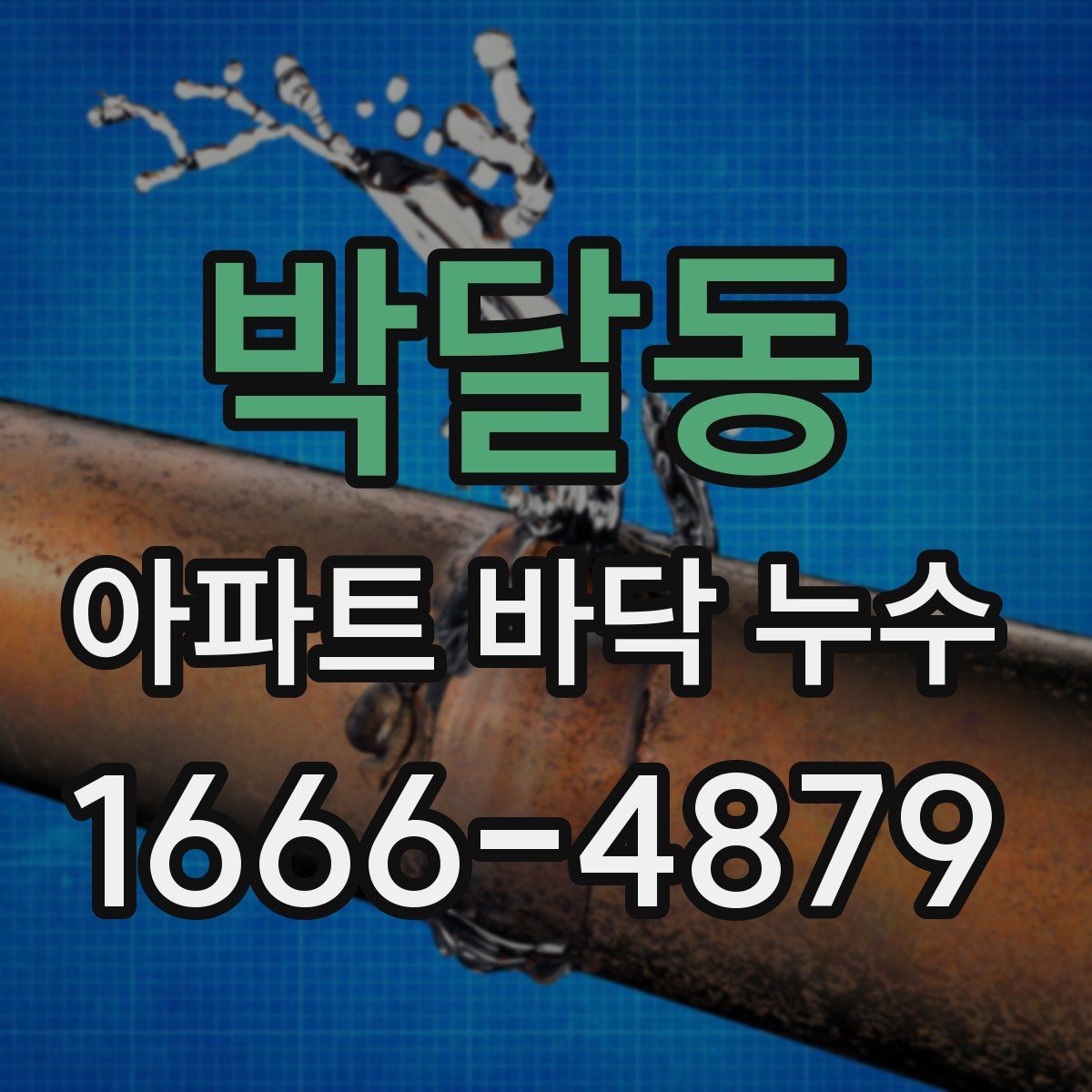 박달동 아파트 바닥 누수