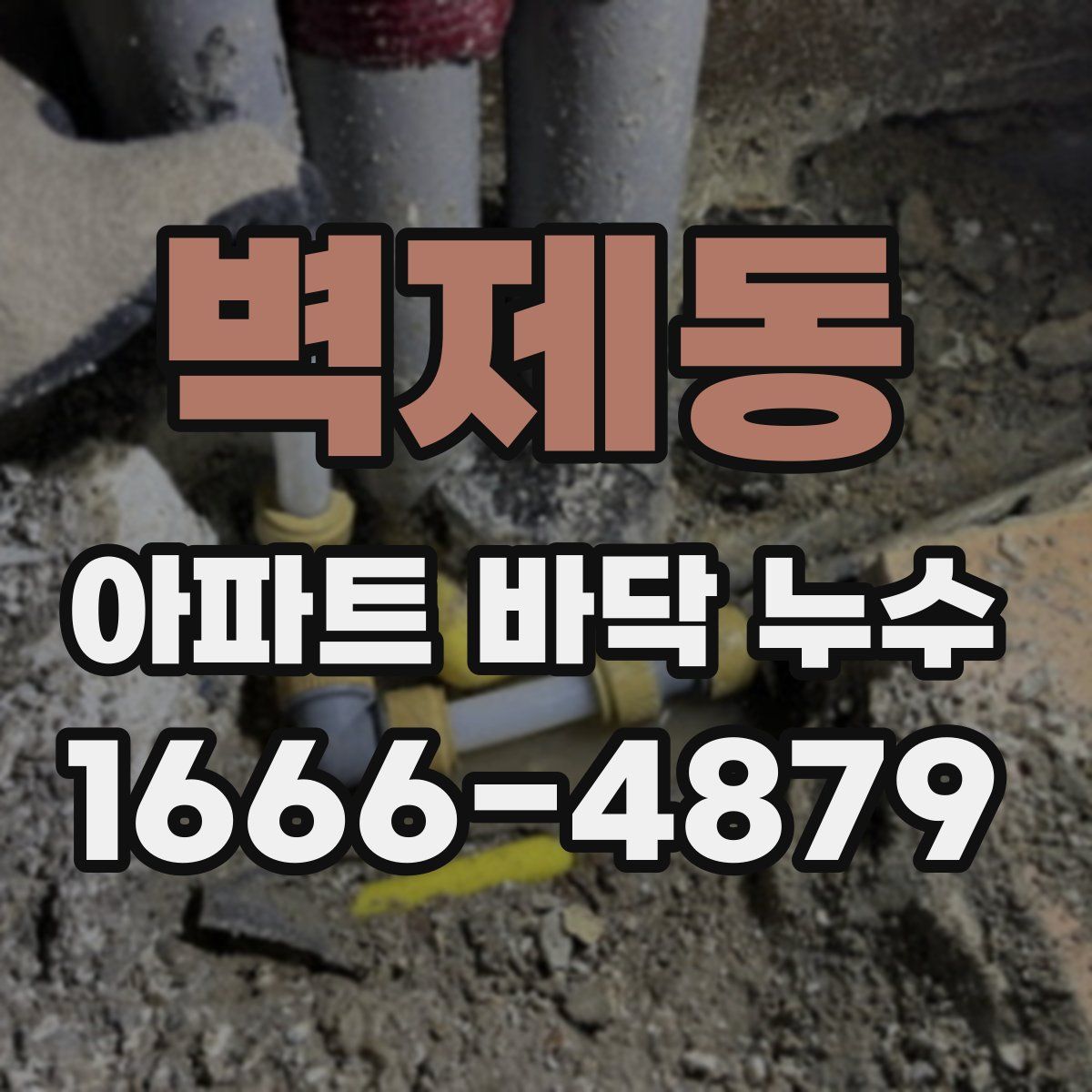 벽제동 아파트 바닥 누수