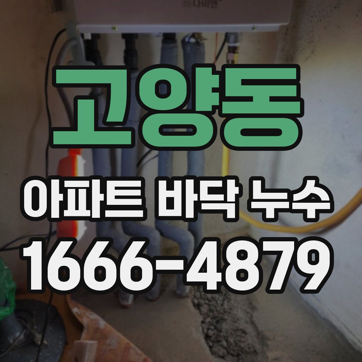 고양동 아파트 바닥 누수