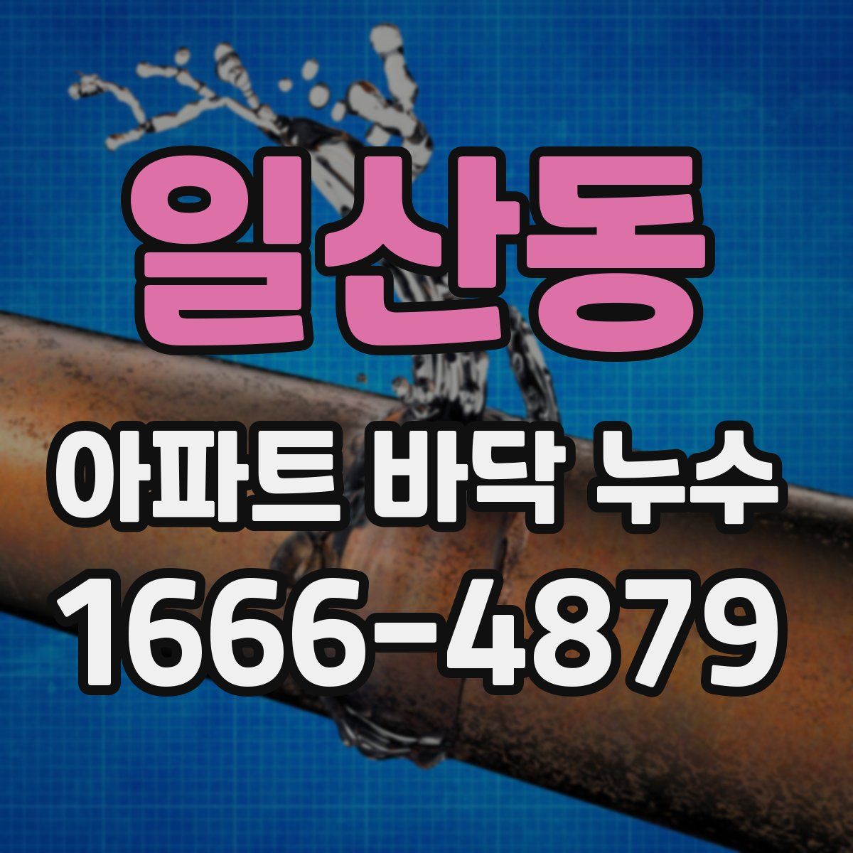 일산동 아파트 바닥 누수