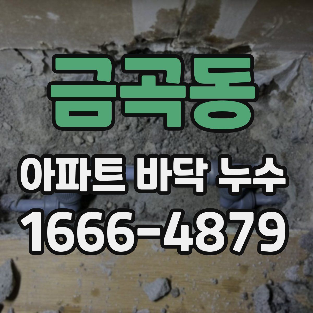 금곡동 아파트 바닥 누수