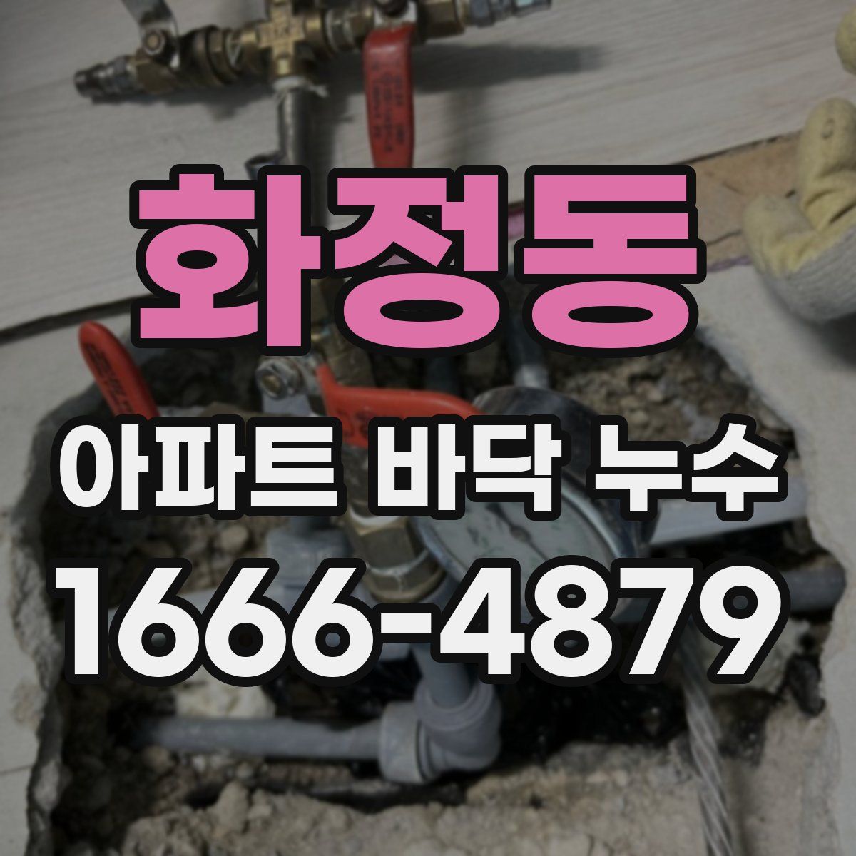 화정동 아파트 바닥 누수