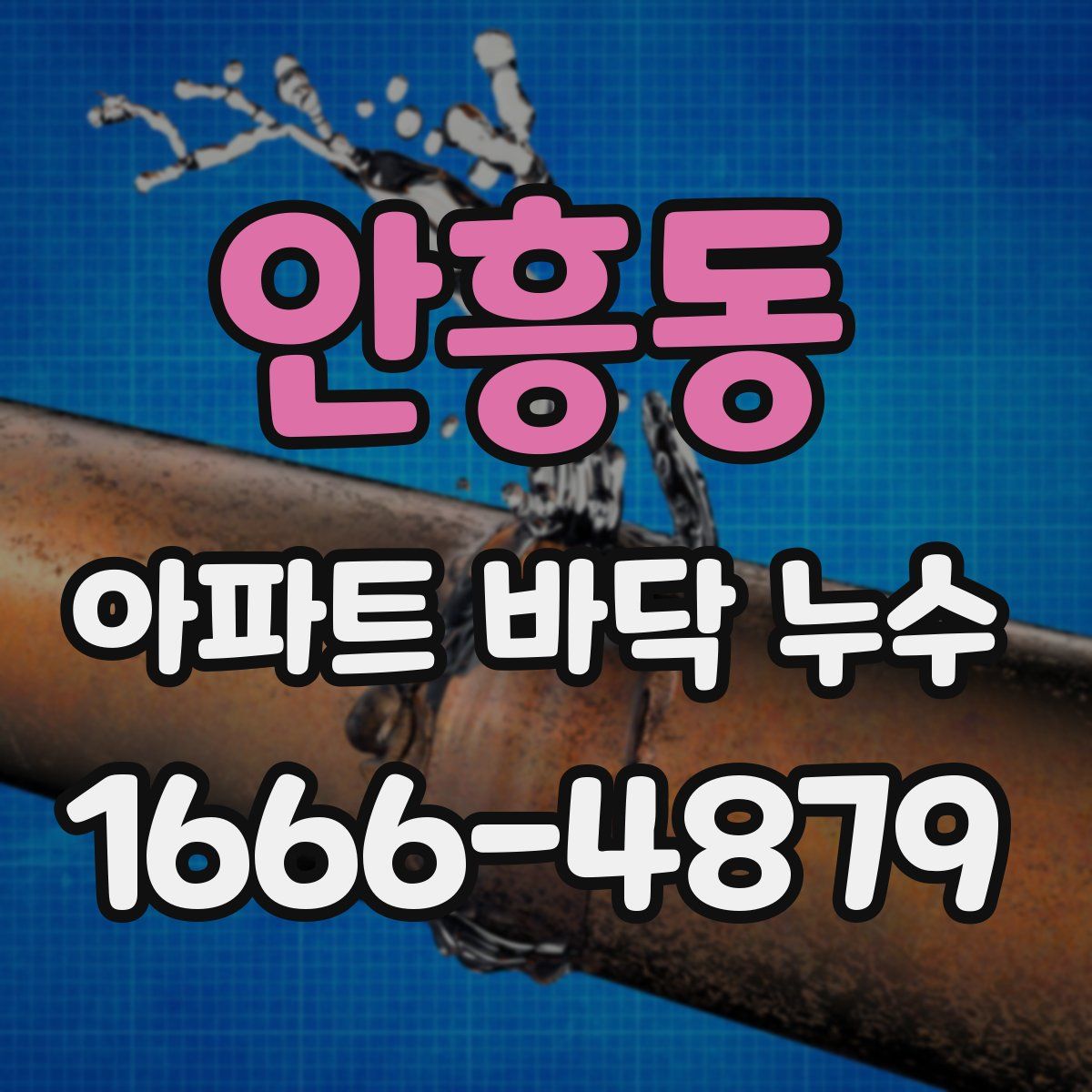 안흥동 아파트 바닥 누수