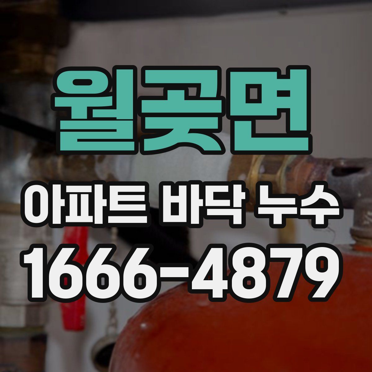 월곶면 아파트 바닥 누수