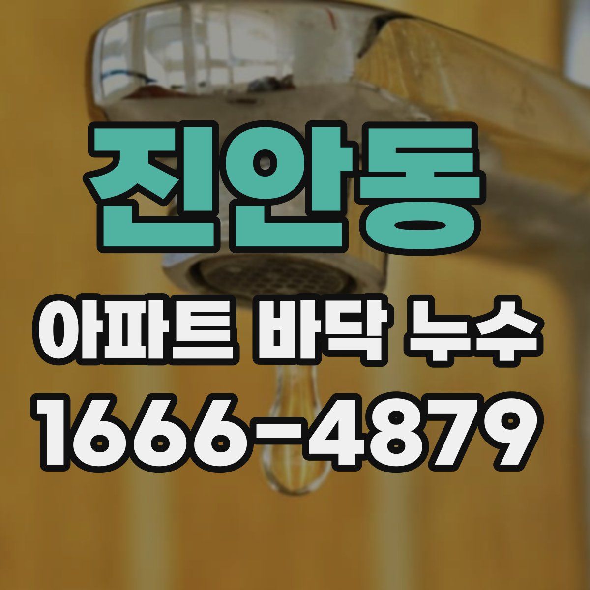 진안동 아파트 바닥 누수