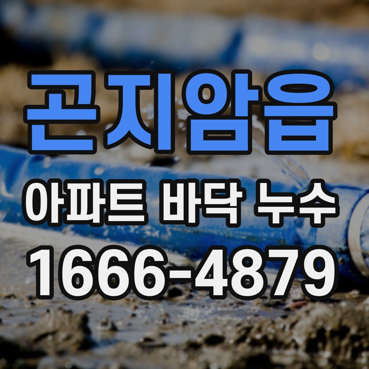 곤지암읍 아파트 바닥 누수