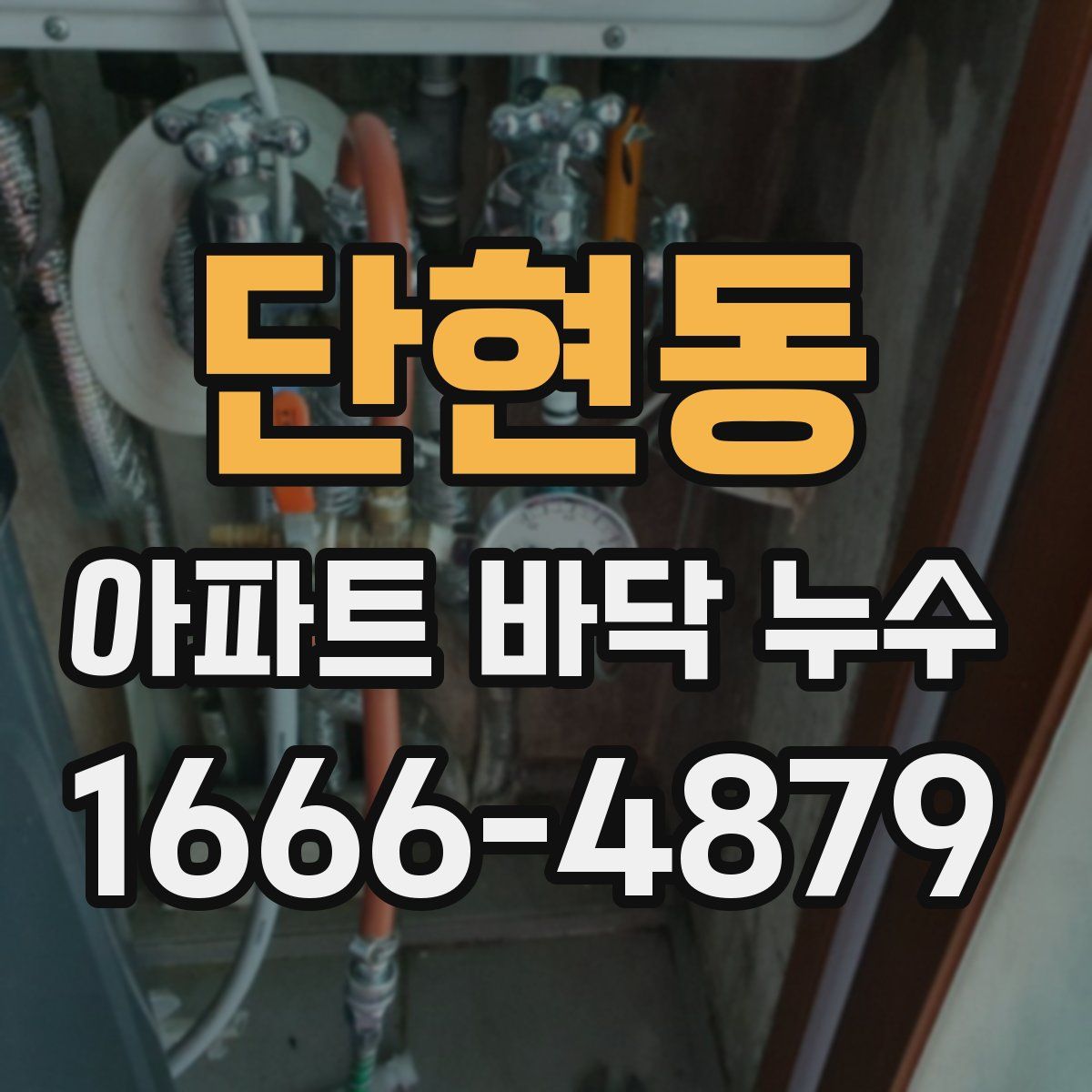 단현동 아파트 바닥 누수