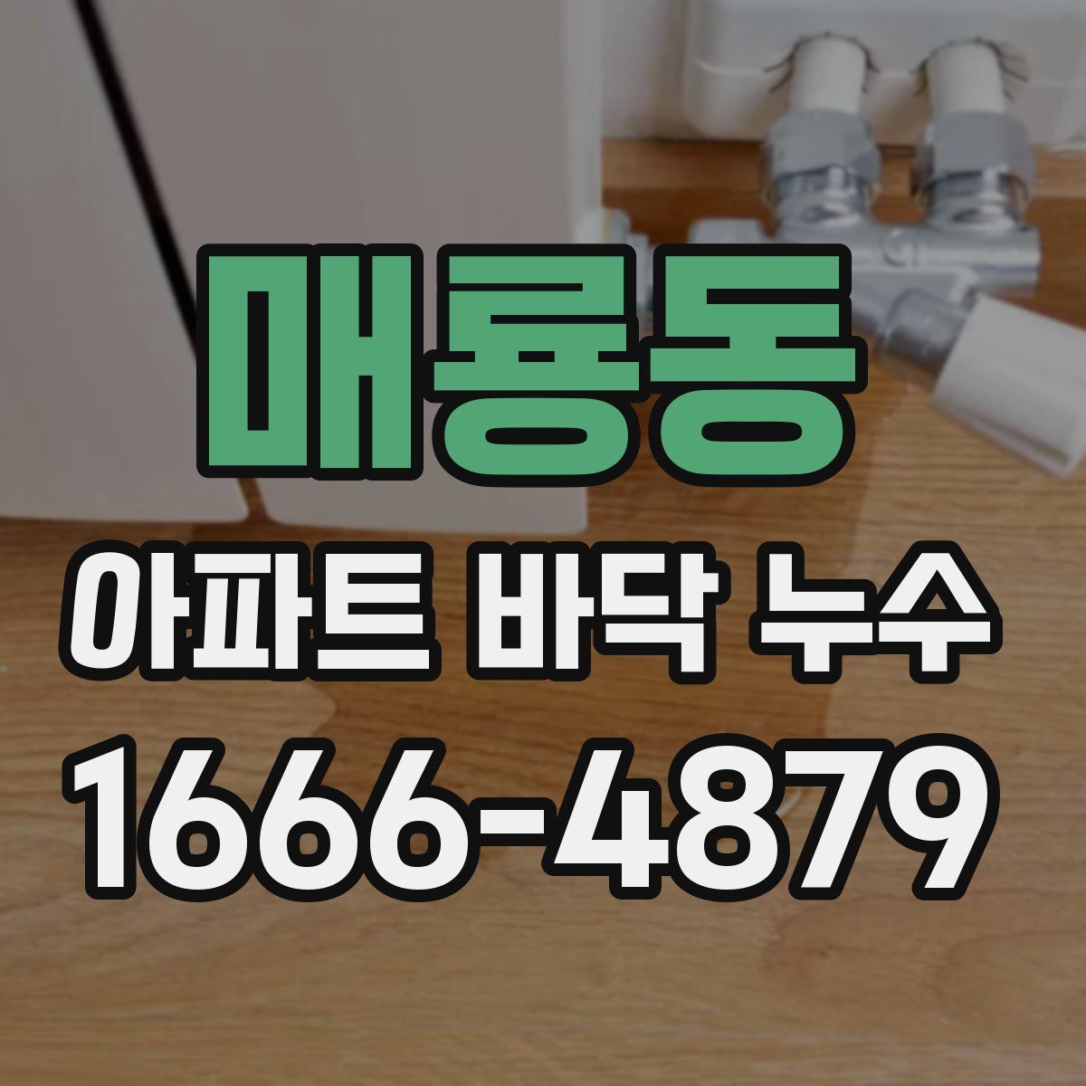 매룡동 아파트 바닥 누수