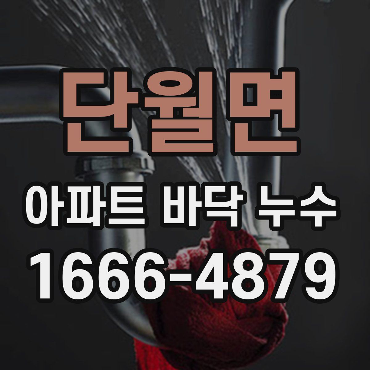 단월면 아파트 바닥 누수