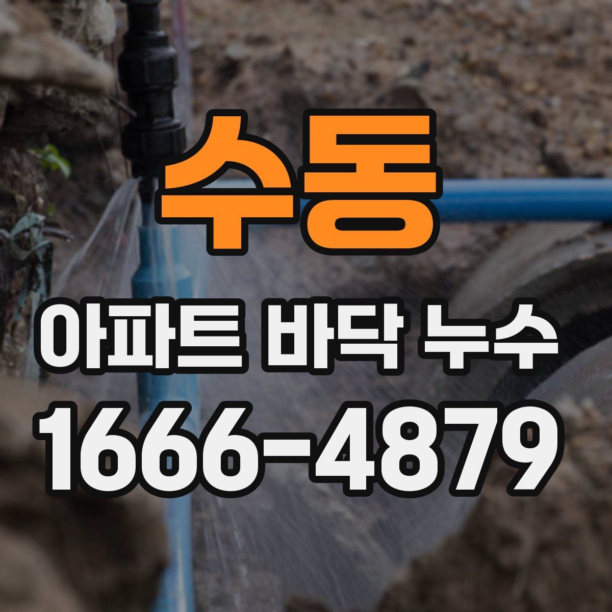 수동 아파트 바닥 누수