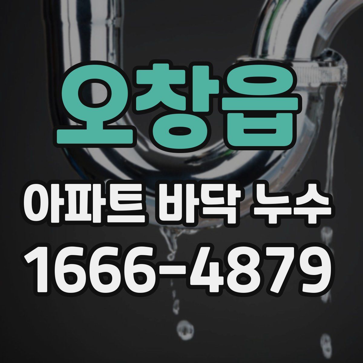오창읍 아파트 바닥 누수