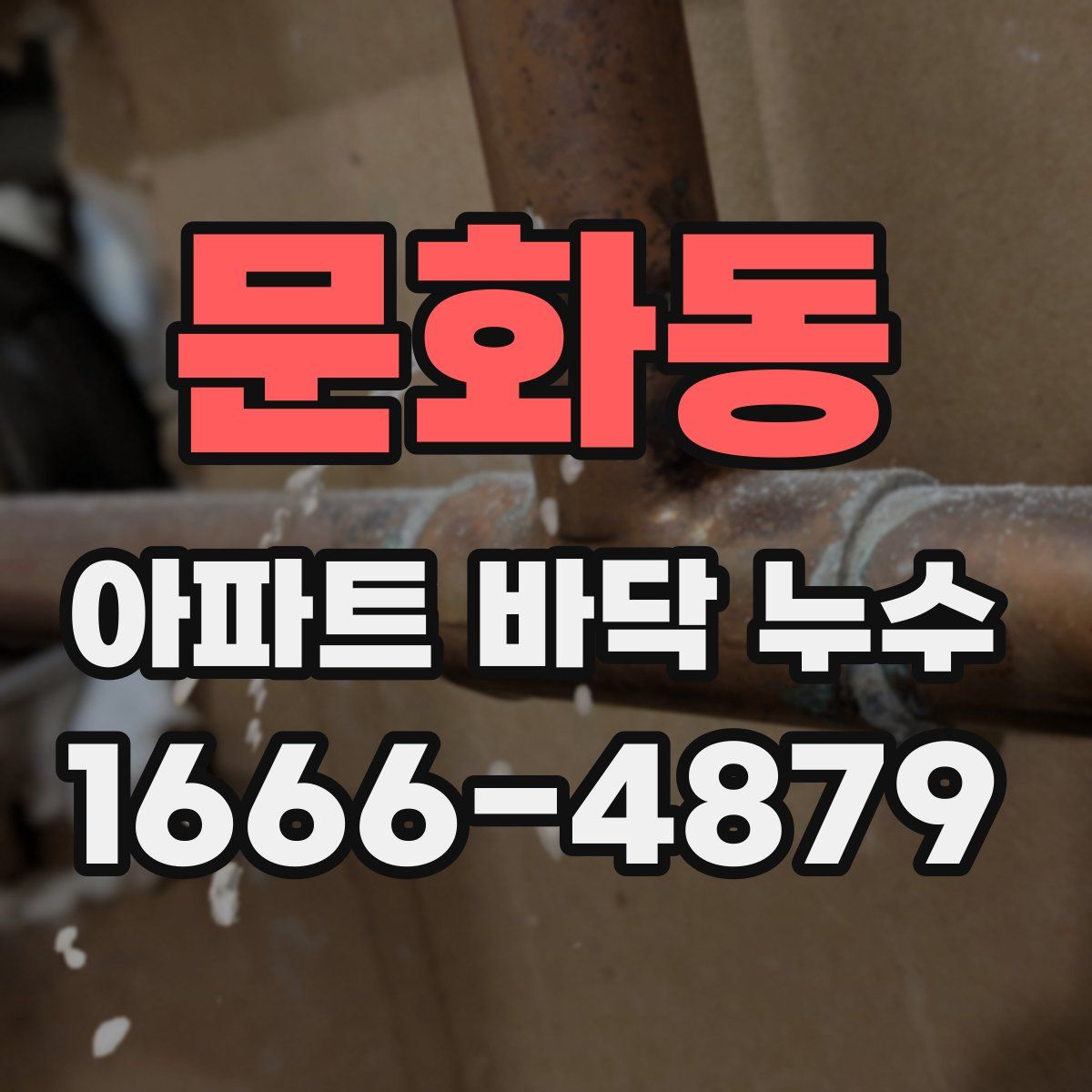 문화동 아파트 바닥 누수